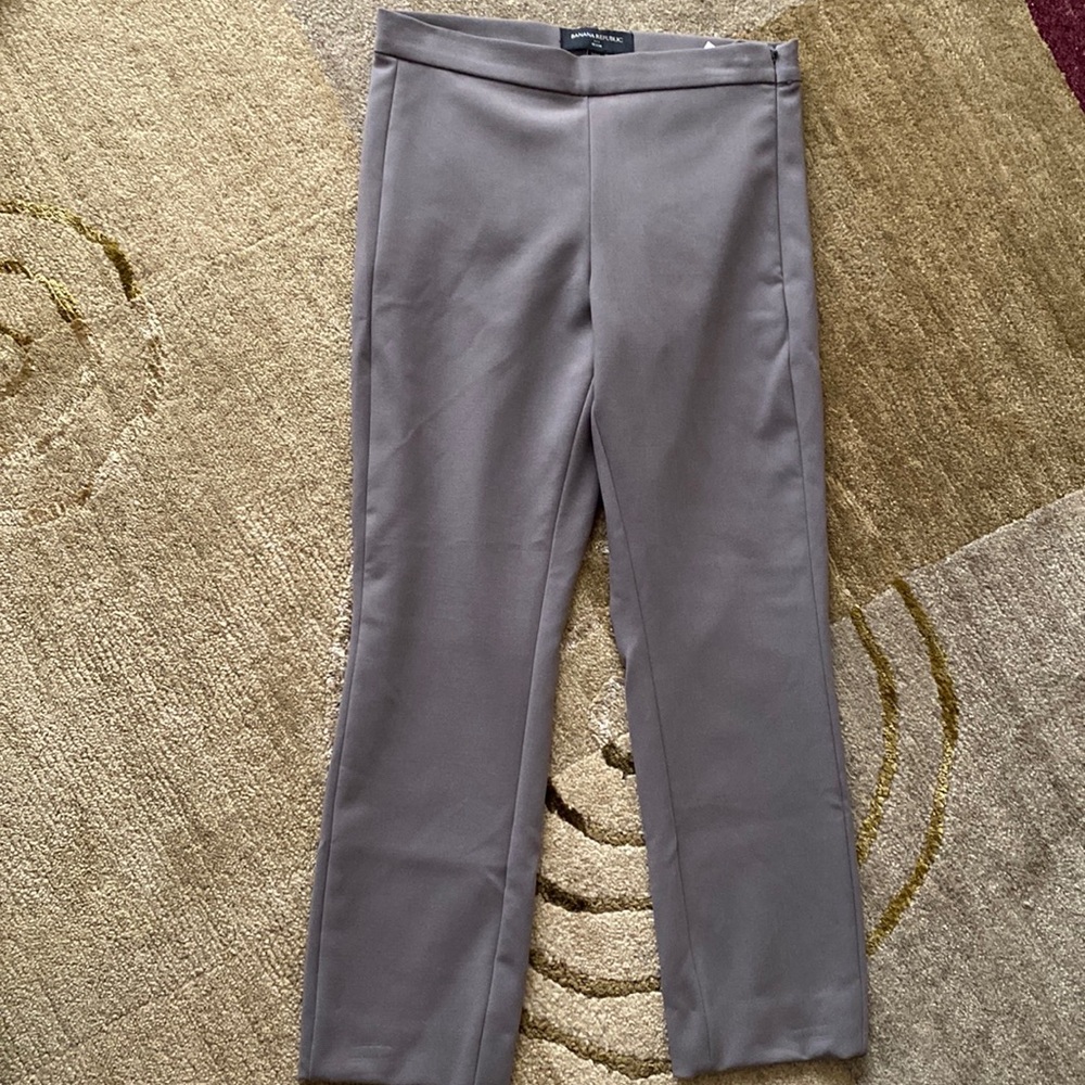 Slate Gray Devon Petite Pants